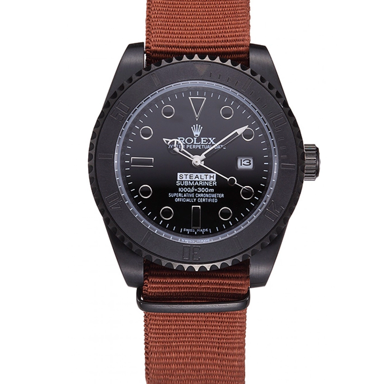 Best AAA Replica Sites Rolex Brown Submariner 621997 Stealth 0715